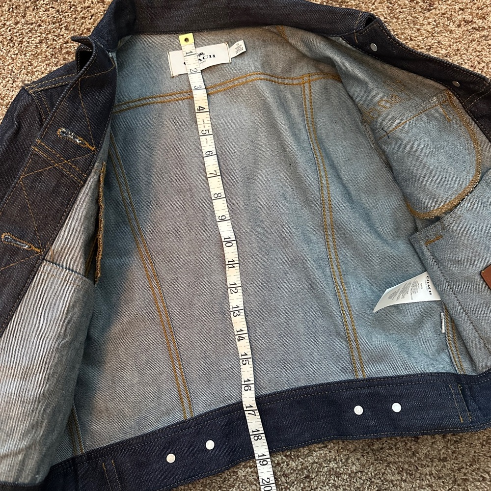 Coach Denim Jacket - Picture 5 of 8